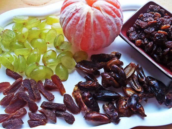 Фруктовый салат с арахисовым вкусом