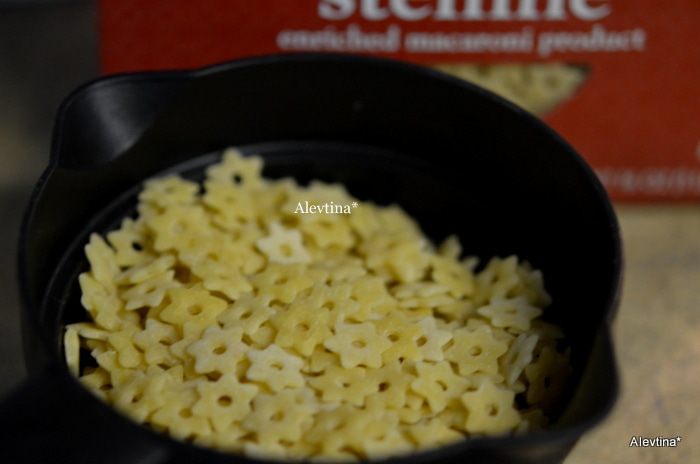 Куриный суп со звездочками