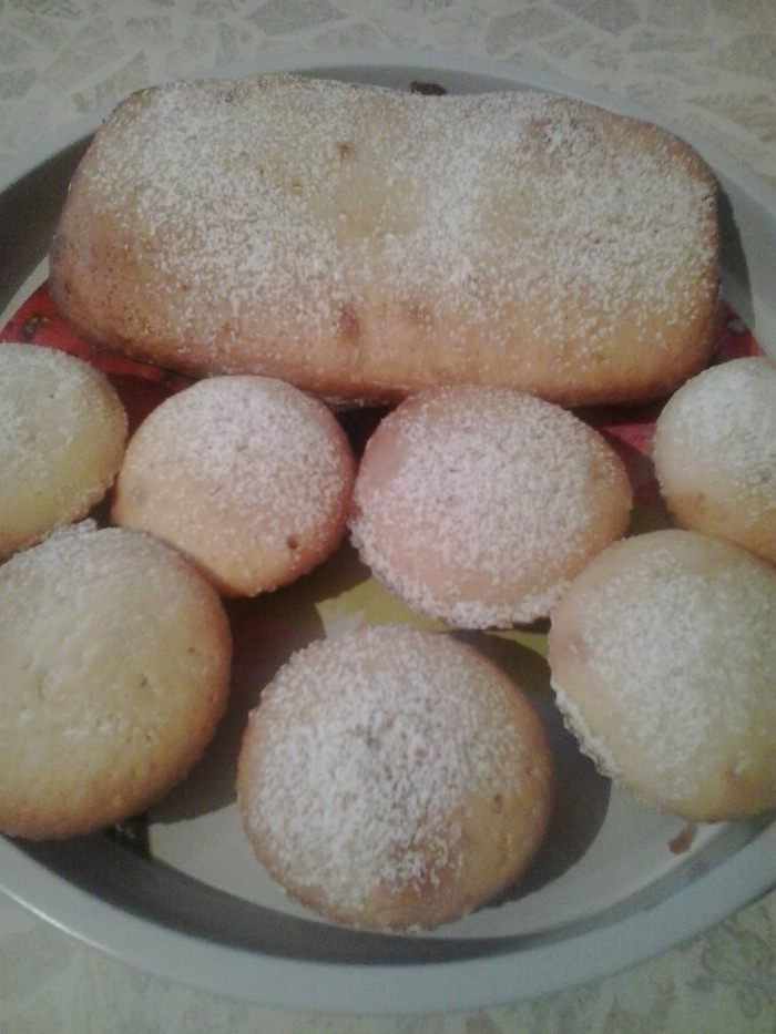 Мандариновые кексы