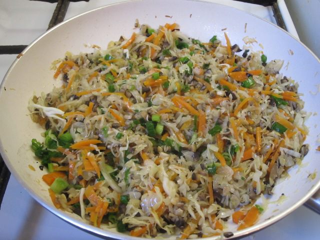 Запеканка из рисового микса с овощами