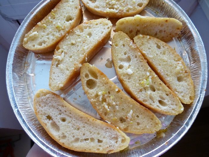 Тыквенный суп-пюре с чесночными гренками