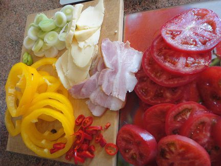 Картофельная пицца &amp;quot;Лето&amp;quot;