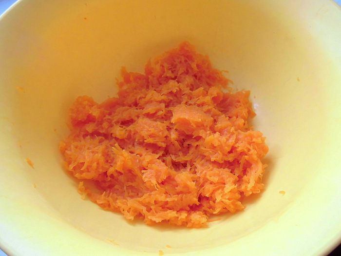 Тыквенный пирог с облепихой для Снежинки Татьяны