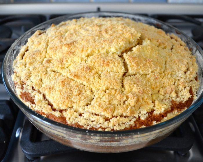 Домашний пирог с крошкой (Crumb Cake)