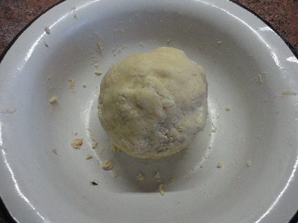 Курник с зеленым горошком