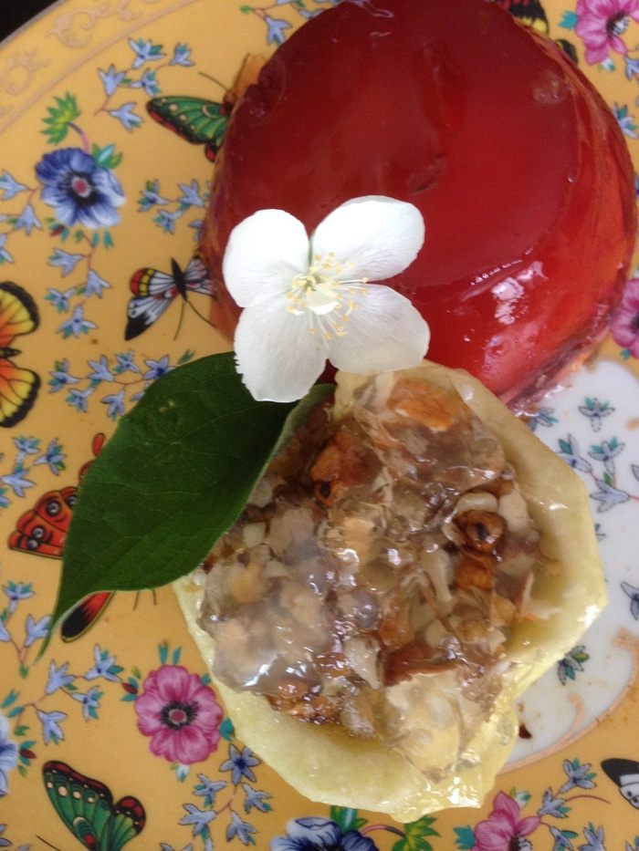 Яблочные лодочки &amp;quot;Жасминовый цвет&amp;quot;