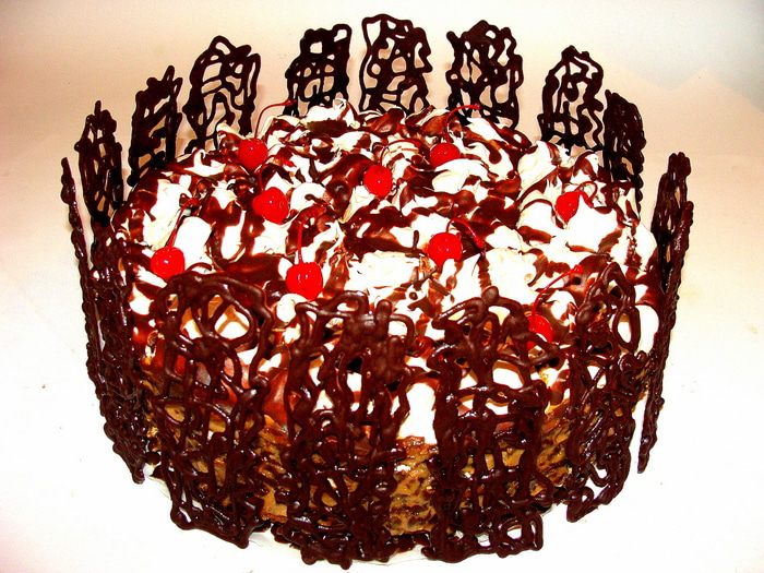 Торт &amp;quot;МариСаль&amp;quot; с банановым заварным кремом