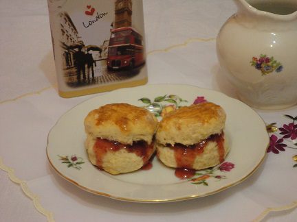 Кефирные сконы (Buttermilk scones)