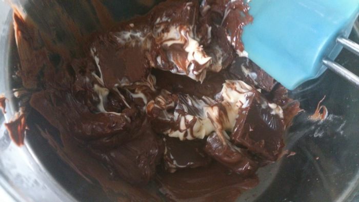 Шоколадные булочки с начинкой