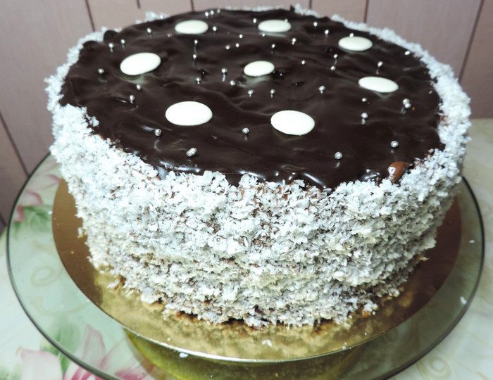 Торт медовый с черносливом &amp;quot;Особенный&amp;quot;