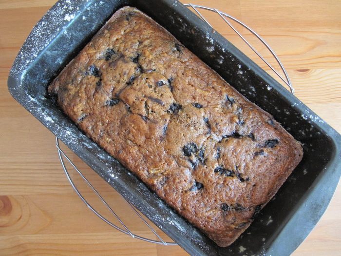 Кабачковый кекс с черникой (Blueberry Zucchini Bread)