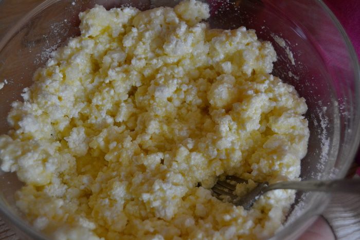 Творожное печенье