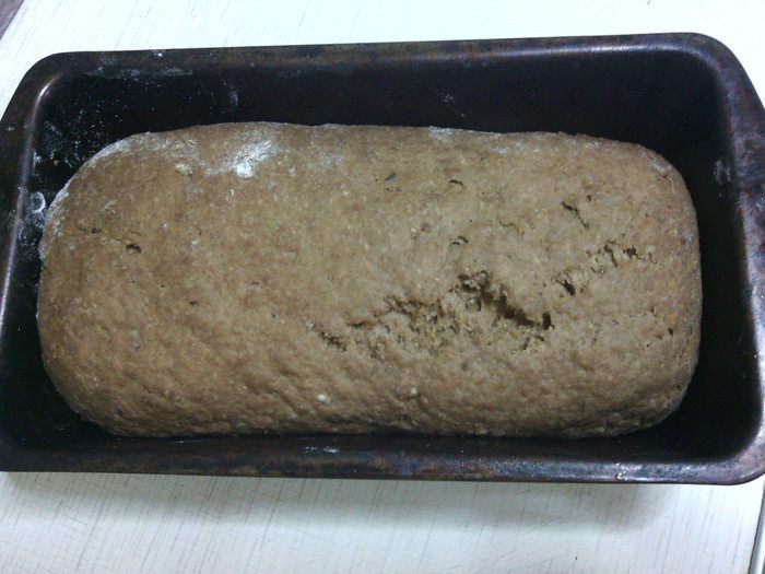Шварцброт с квасом и отрубями