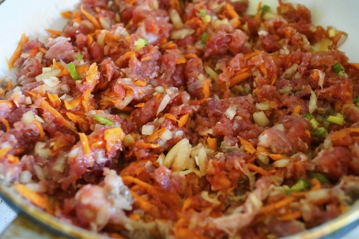 Картофельные зразы с острой мясной начинкой