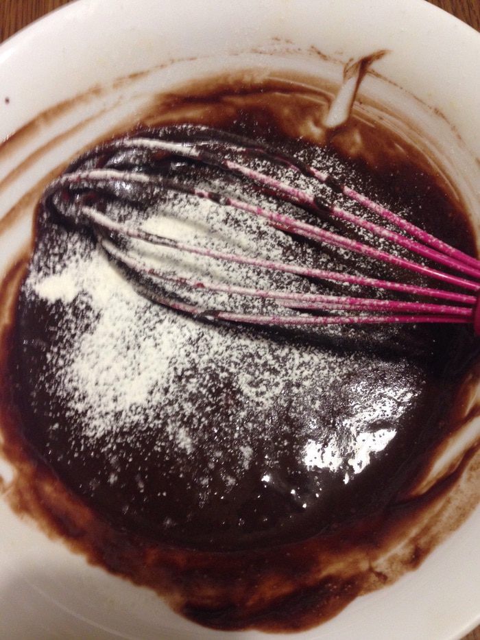 Шоколадный фондан