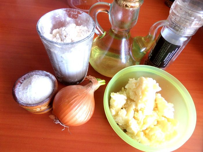 Вареники с картошкой (постные)