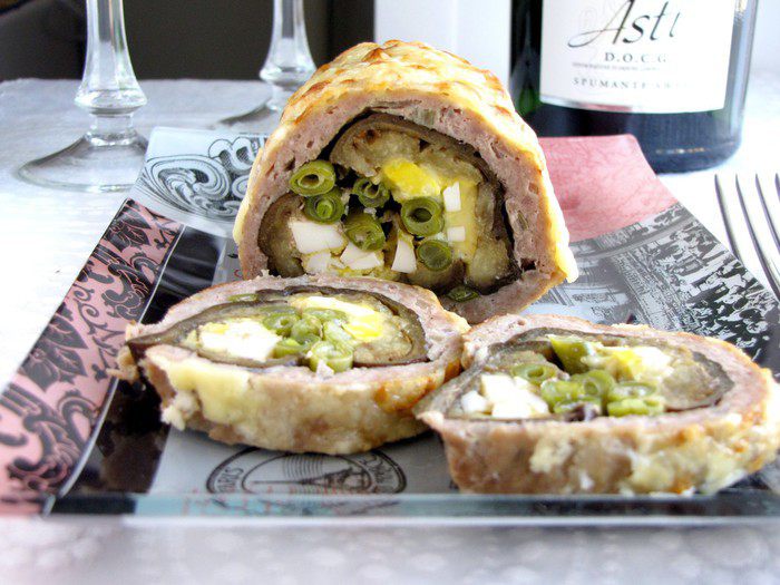 Фаршированный баклажан... в шубке