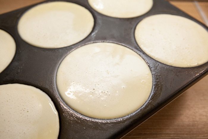 Блинчики с фаршем под сырной корочкой