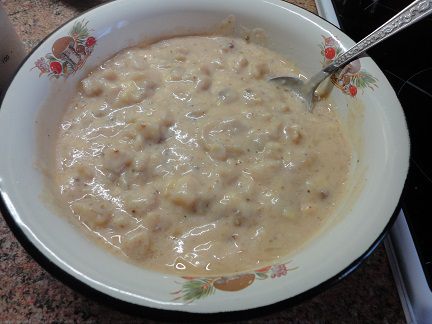 Рыбный воздушный пирог по-милански