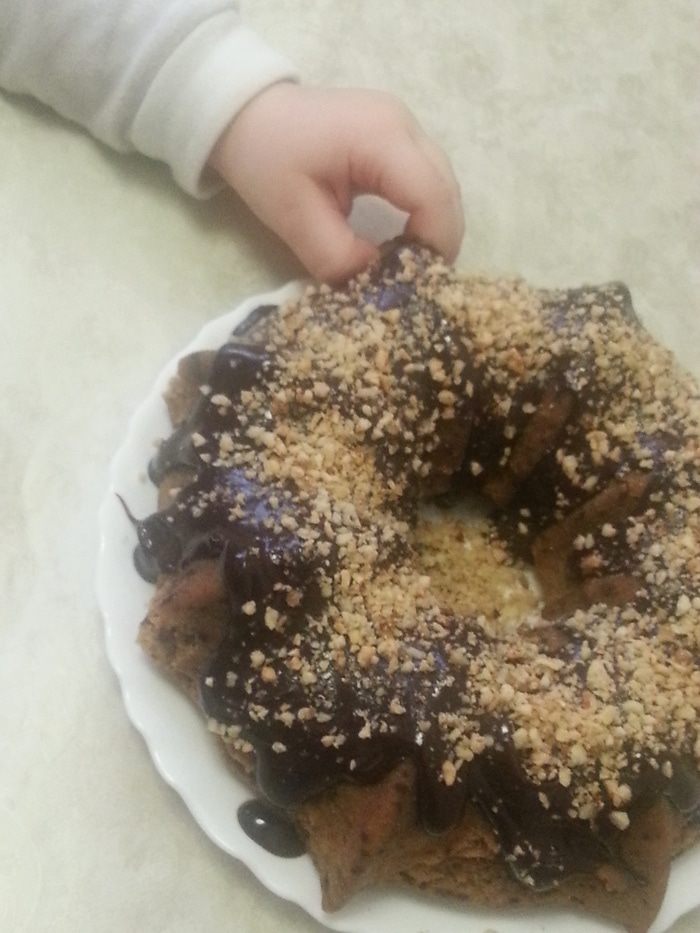 Ореховый кекс из цельнозерновой муки &amp;quot;9 минут&amp;quot;