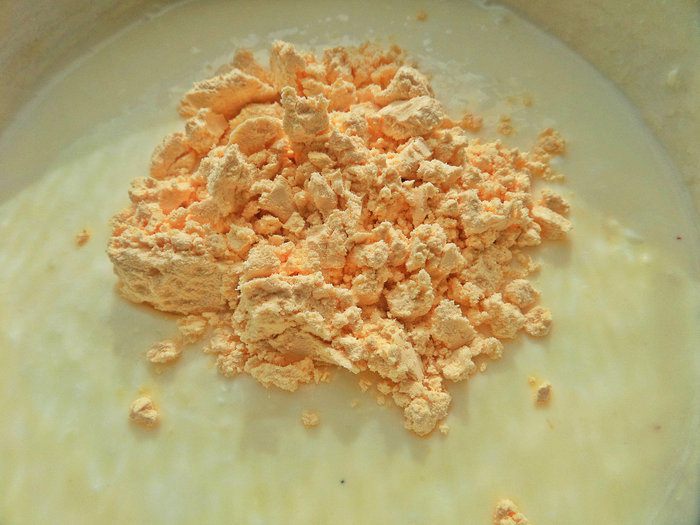 Закрытый пирог с рисом и курицей