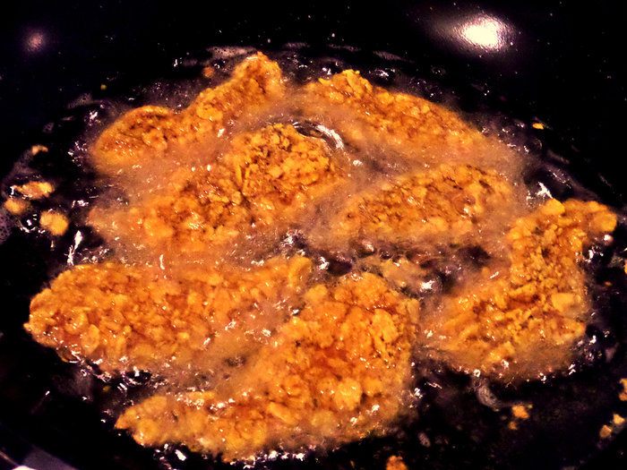 Курица в кукурузной панировке