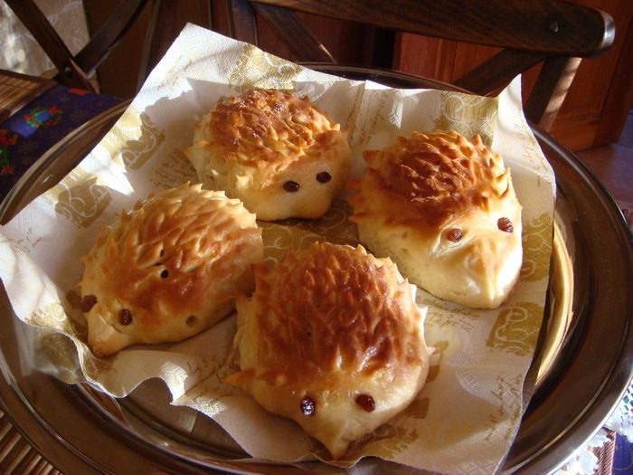 Булочки &amp;quot;Ежики&amp;quot;