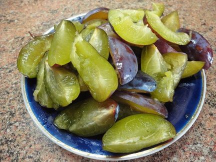 Английский сливовый пирог