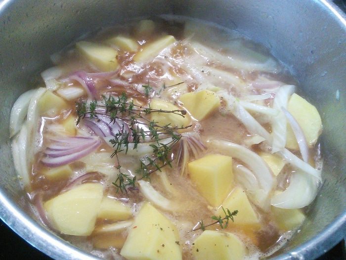 Буйабес с курицей «Bouillabaisse de poulet»