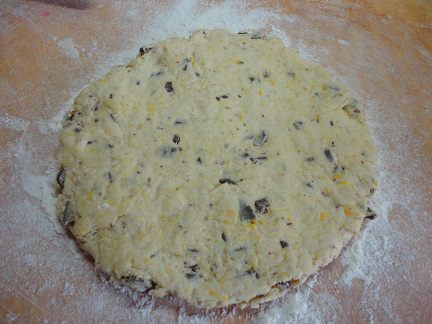 Шоколадно-апельсиновые сконы