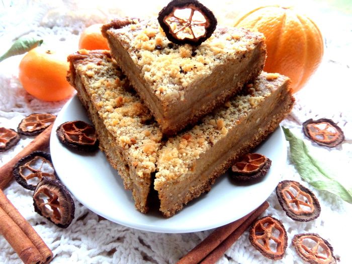 Тыквенный пирог (Kirbju kuka)