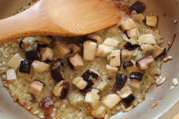 Перлотто с белыми грибами