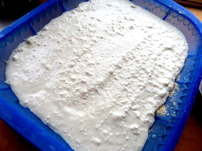 Ватрушка под мармеладом из хурмы