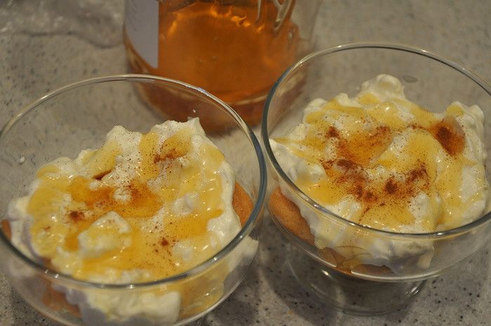 Тирамису с медом и корицей