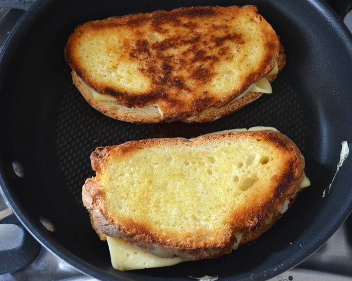 Гренки с сыром
