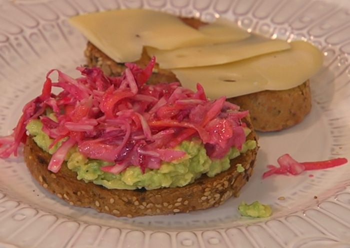 Бутерброд для вегетарианцев 