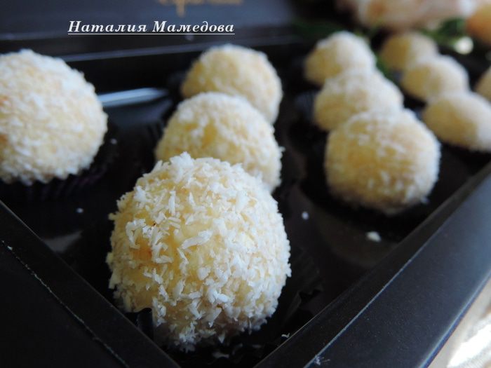 Кокосово-кунжутные конфеты