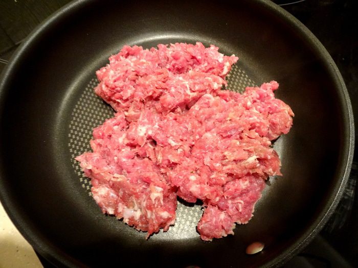 Равиоли с мясным соусом