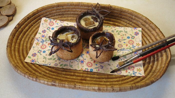 Ледяной кофе в песочных штофах &amp;quot;Палитра для гурмэ&amp;quot;