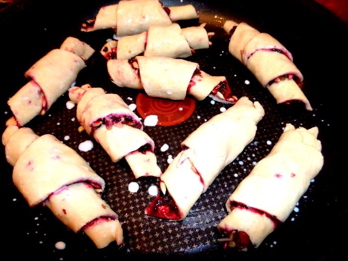 Печенье из творожного теста Ругелах