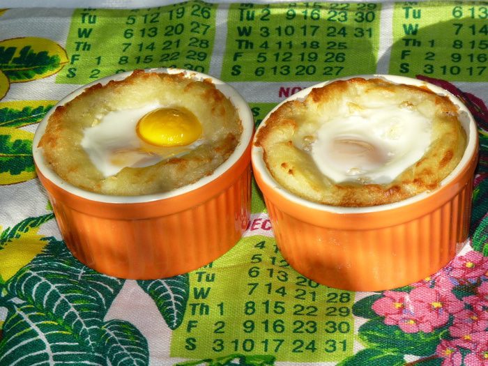 Картофельная запеканка с икрой