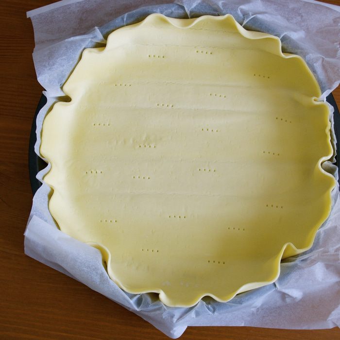 Закусочной пирог с рикоттой и соусом песто (Torta di ricotta e pesto) 