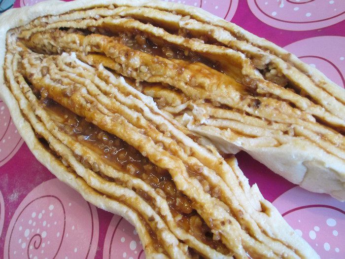 Ореховый кранц с вареной сгущенкой 