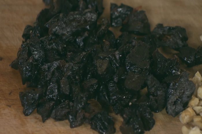 Печенье с черносливом, грецкими орехами и корицей 