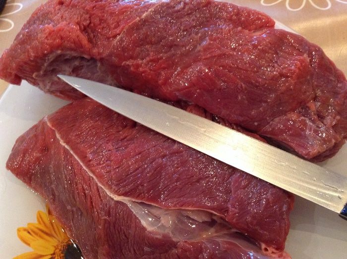 Лосятина с айвой