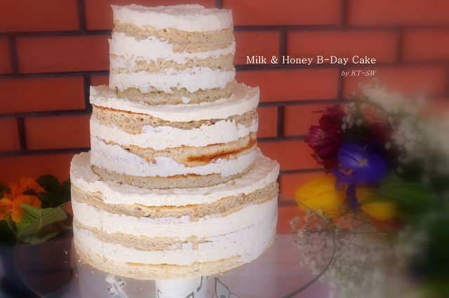Торт &amp;quot;Молоко и Мед&amp;quot; от Кристины Тоси
