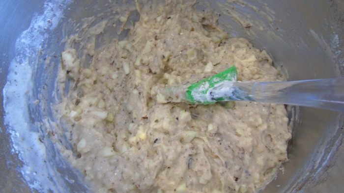Орехово-кабачковый кекс
