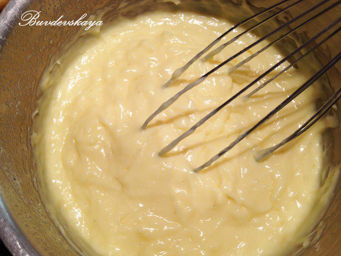 Блинный торт с заварным кремом