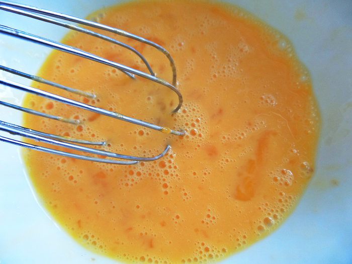 Оладьи из двух продуктов