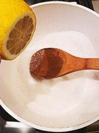 Карамельный кекс с курагой